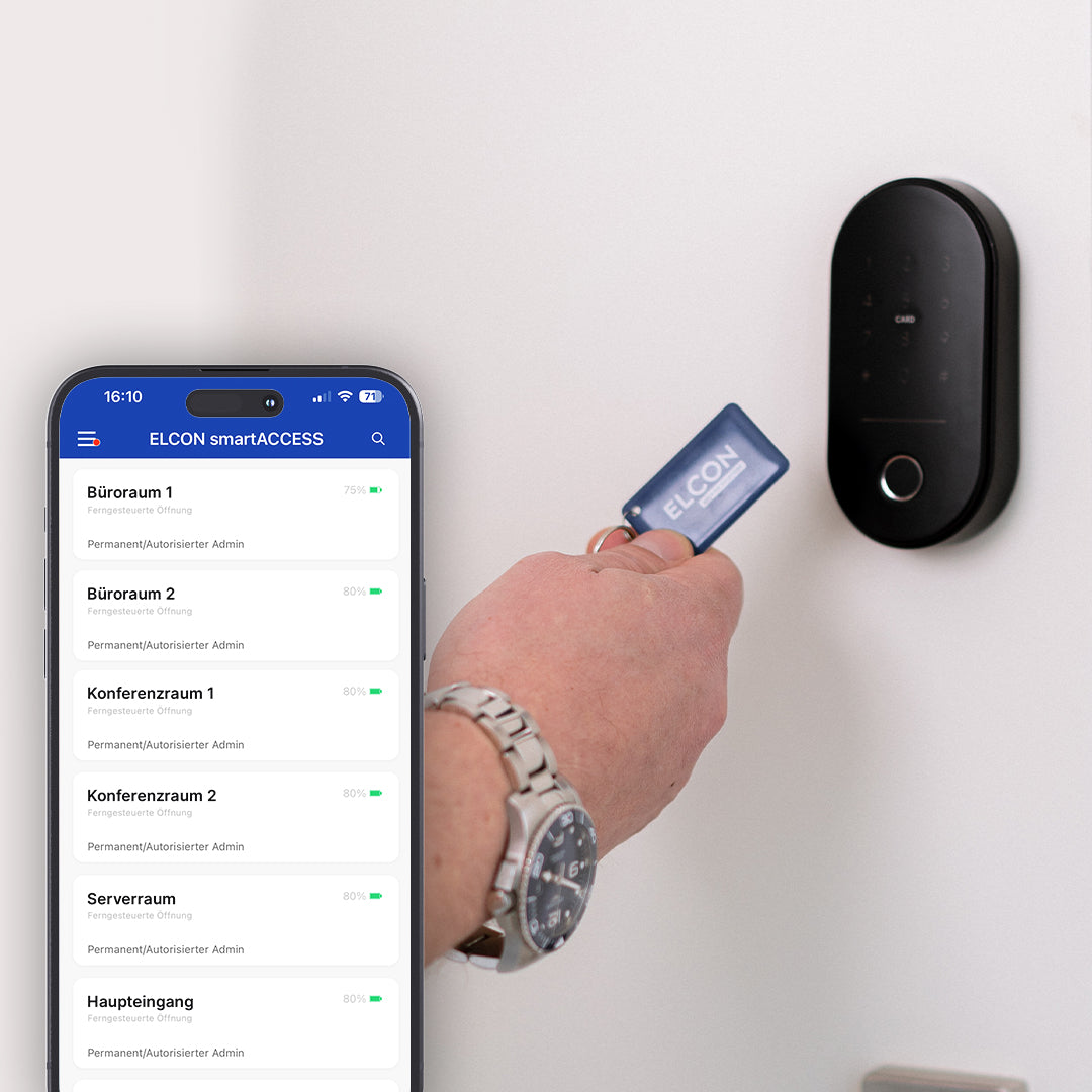 Zutrittskontrolle - Smarte Türschlösser-fuer-Unternehmen-Verwaltung in Wien