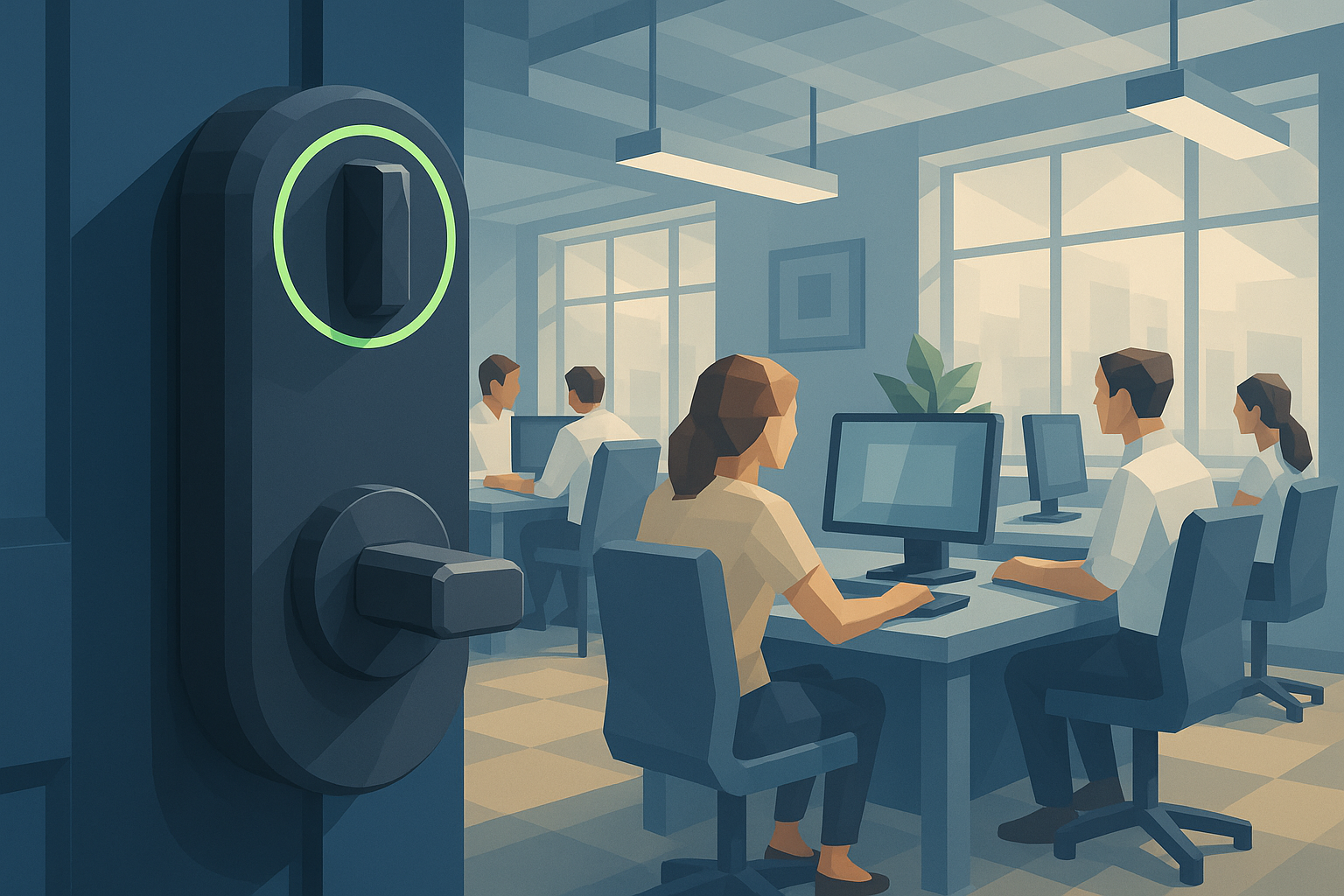 Elcon Smart Lock Wieso smarte Unternehmen auf digitale Zutrittslösungen setzen – ELCON ...